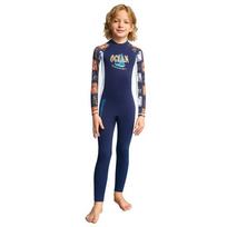 DIVESAIL Kids 1.5mm Neoprene Wetsuit Diving Snorkeling Surfing Warmth Protection Boys Full Suit Small