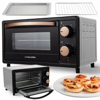 Mini oven 10l black economical functional compact accessories timer