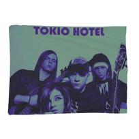 Tokio Hotel Tom Kaulitz Antklodė Minkšta Šilta Flanelinė Pledas Pliušinis Lovai Svetainei Iškylai Kelionei Namams Sofai Size: 75*100cm, Weight: 230 GSM gray