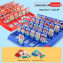Guess Who? Two-Player Children's Memory Board Game for Parent-Child Interaction