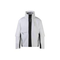 Jordan Air 23 Engineered Patchwork Zip-Up Stand Collar Jacket Men Jacket White BQ5766-100 M