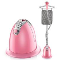 1800W Vertical Single Rod Electric Iron Handheld Large Capacity Steam Ironing Machine High Power Household Hanging Iron rožinė
