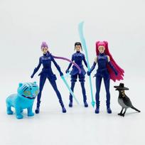 Demon Hunters Action Figure Toy Derpys Tiger Rumi Mira Zoey Sussy Figurine Doll For Fans Gift