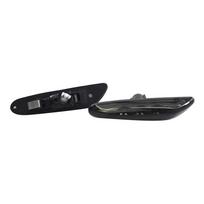 2Pcs Black Smoke LED Fender Side Marker Light Turn Signal Light Lamp Replacement for BMW E82 E36 E39 E83 E84 E88 E46