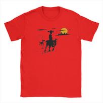 Lucky Luke Jolly Jumper ir Rantanplan Marškinėliai Vyrams Grynos Medvilnės Vintažiniai Marškinėliai Apvalia Kaklo Iškirpte Trumpomis Rankovėmis Viršutiniai Drabužiai Dovanojimo Idėja S black