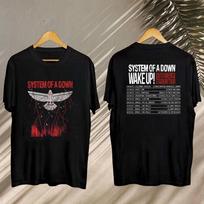 System Of A Down Concert 2025 Tee  System Of A Down Fan Shirt  System Of A Down Unisex T-Shirt M