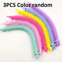 Funny 30-3Pcs Unicorn Pull Worm Noodle Fidget Toys Stretch String Tpr Rope Anti Stress Toys String Stress Easing Vent Toy