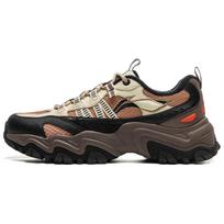 Li Ning Mountain Trek WNTR LOW Cushioning Abrasion Resistant Breathable Low top Casual Shoes Men's Black Orange AGLV167-3 39.5