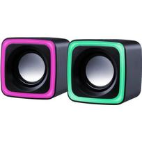 DEFENDER SOLAR 7 2.0 6W LED USB SPEAKERS 65117, PCSDEF65117