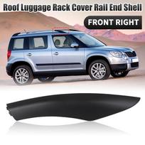 Roof Rack Cover For Skoda Yeti SUV 2009-2018 Roof Luggage Bar Rail End Shell Cover Replacement 5LD860146-GT5 5LD860145-GT5 Front Right