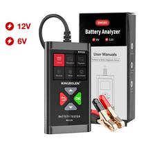 KINGBOLEN BM580 Car Battery Tester 12V 6V CCA Circut Tester Cranking Test Charging Tool BM550 Automotive Battery Analyzer Kw208 BM580 battery Tester
