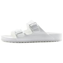 Birkenstock Slide Slippers Womens White Narrow 0129443 37 balta
