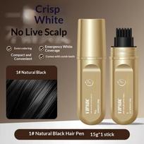 Quick Hair Styling Pen For Emergency Touch-Up And Coverage; One-Time Hair Dyeing For Natural Color