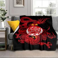 Wydad AC Artwork Portable Blanket/Soft Blanket Bedding Blanket Suitable for Travel Camping Living Rooms Offices Sofas Fan Gifts 75x90cm