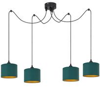 Lampa tornado pam4 zielony-złoty