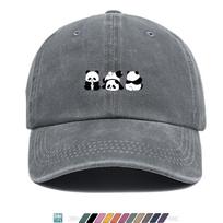 pc Panda Brothers Printed Baseball Cap Breathable And Adjustable Duckbill Hat Suitable for Both Unisex And Women A Versatile Out 1pc