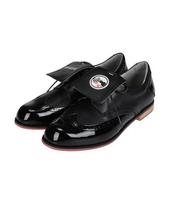 [Candini] All Black Classic Golf Shoes [kdn02clsh0102] 225