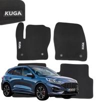 Dywaniki welurowe do ford kuga ii 2013-2019r maty do samochodu haft b