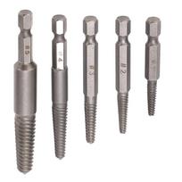 5PCS Fine Teeth Design Damaged Screw Extractors Bolt Extractor Tool  For Stripped Screws