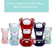 Baby Carrier with Waist Stool Hip Seat 15 Ways to Carry Front & Back Carry Infant Holder Carrier for Newborns to