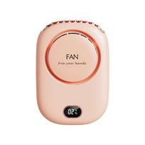Pocket Fans Usb Charge Mini- Hold Fans Student Outdoors Bring Sika Portable Small Fan Mini Air Cooler For Outdoor Office rožinė