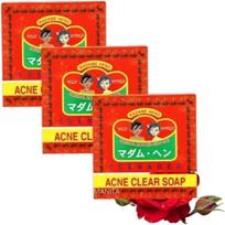 Toilet soap - MADAME HENG - Special Acne - Pack 3x150g - Unisex - Hypoallergenic