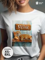 Ginger Relax Summer Oversized T-Shirt S