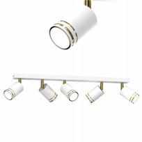 Plafon sufitowy reflektor biały złoty ruchomy led gx53 polska lampa spot