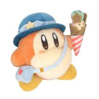 Sanei Boeki Kirby Sunny Day Plush Toy Fun Outing - (Waddle Dee) W11.5×D11×H14cm KS-02 oranžinė