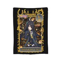 La Ignis Uma Musume Anime Blankets Flannel Spring/Autumn Breathable Super Warm Throw Blanket for Bedding Couch Bedspread Size: 75*100cm, Weight: 230 GSM