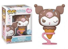 Funko pop hello kitty 105 kuromi as ice cream special edition limitowana figurka kolekcjonerska