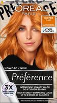 Loreal preference vivid colors farba do włosów - 7.432 copper (2x60ml, 54ml)