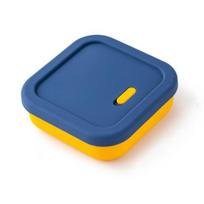Silicone Bento Box Leak-Proof Lunch Container BPA-Free Reusable Food Storage Containers 400ml Capacity Picnic Outdoor Lunch Box