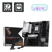 MSI Motherboard||AMD B850|SAM5|Micro-ATX|DDR5 Memory|4 Memory Slots|PROB850M-PWIFI