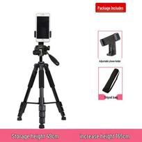 Multifunctional Floor Tripod with Fill Light for Mobile Streaming and Selfies