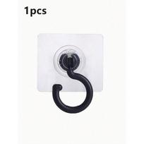 Sukamieji lipnūs lubiniai kabliukai - Lengva montuoti, nereikia gręžti, lipnus pakabukas augalams, žibintams, vėjo varpeliams kabinti 1pcs(white) įvairiaspalvis