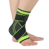 Adjustable Nylon Ankle Support Brace Elastic Compression Protector for Sports Warm Breathable Fixed Ankle Guard L