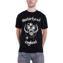 Motorhead Unisex Adult England Back Print T-Shirt S juoda