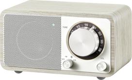 Sangean WR-7 Plus FM radio with Bluetooth, light oak (SAN99848)