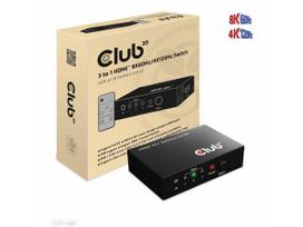 CLUB 3D Club3D CSV-1381 3-Port HDMI Switch
