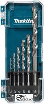 Makita METAL DRILL BITS HSS-G 6PCS