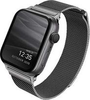 uniq Valencia Apple Watch Series 1/ 2/ 3/ 4/ 5/ 6/ 7/ 8/ SE 44mm Graphite