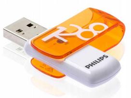 PHILIPS 128GB USB 2.0 Vivid Edition Sunrise Orange FM12FD05B/00