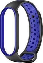 Beline Design Strap for Xiaomi Mi Band 7/ 6/ 5 Black-Blue