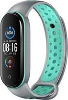Beline Design for Xiaomi Mi Band 7/6/5 Grey-Green
