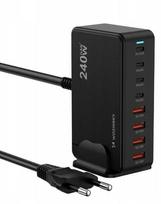 Wozinsky WSL-240 GaN QC3 240W Black
