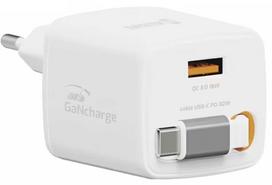 Swissten SlideCHARGE GaN 30W USB-A 18W White