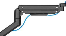 Equip 650180 17"-49" Heavy-Duty Monitor Desk Mount Bracket Black