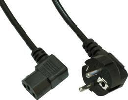 AKYGA AK-PC-02C CU CEE 7/7 IEC C13 1.5m Black