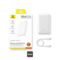Baseus EnerFill FP21 Power Bank 10000 mAh 22.5W USB-A USB-C / white